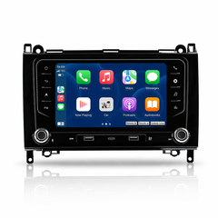 Mercedes-Benz A, B, V, Sprinter in drugi modeli 2004-2016 - 7" radio z Apple CarPlay in Android Auto 