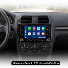 Mercedes-Benz A, B, V, Sprinter in drugi modeli 2004-2016 - 7" radio z Apple CarPlay in Android Auto 