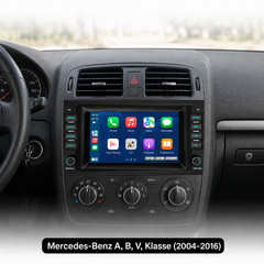 Mercedes-Benz A-Klasse, B-Klasse, V-Klasse, Sprinter 04-16 - 8" Radio m. Apple CarPlay og Android Auto