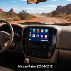 Nissan Patrol 2004-2012 - 9" Radio m. Apple CarPlay og Android Auto