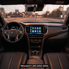 Mitsubishi L200 2023-2026 - 10,1" radio z Apple CarPlay in Android Auto 