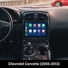 <h2>Chevrolet Corvette 2004-2013 radio 9\" z Apple CarPlay in Android Auto</h2> 