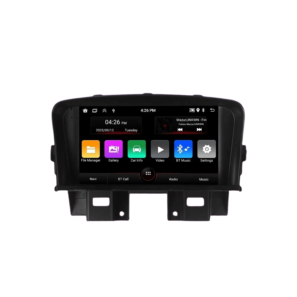 Chevrolet Cruze 09-14 - 7" radio z zaslonom na dotik Apple CarPlay in Android Auto