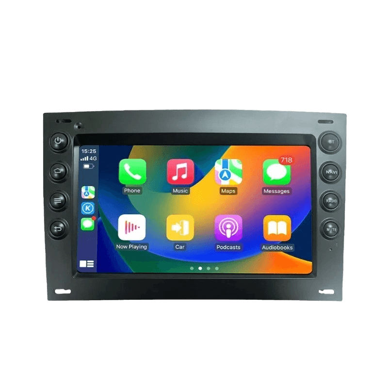 Renault Megane 02-09 - 7" radio z Apple CarPlay in Android Auto – Carmediaeurope.com