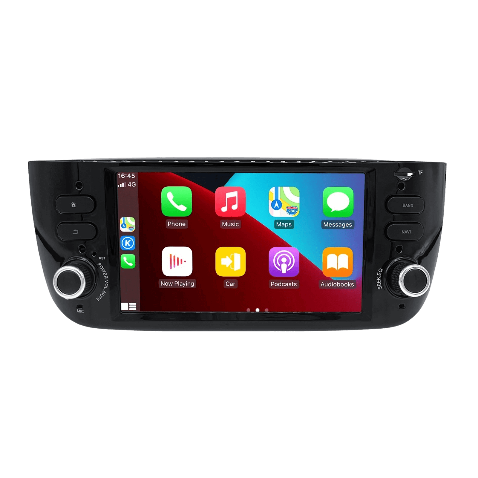Fiat Grande Punto 12-15 - 7" radio z Apple CarPlay in Android Auto – Carmediaeurope.com