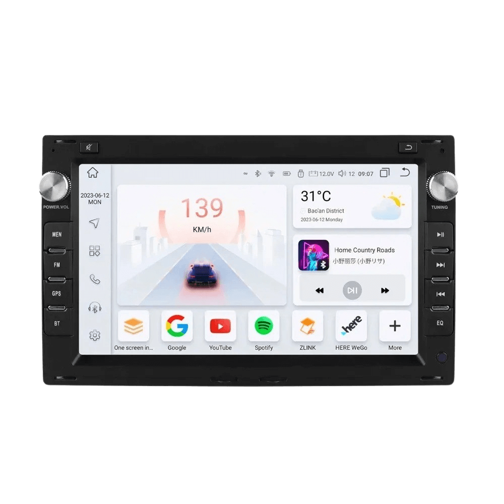 VW Passat 01-05 itd. - 7" radio z Apple CarPlay in Android Auto – Carmediaeurope.com
