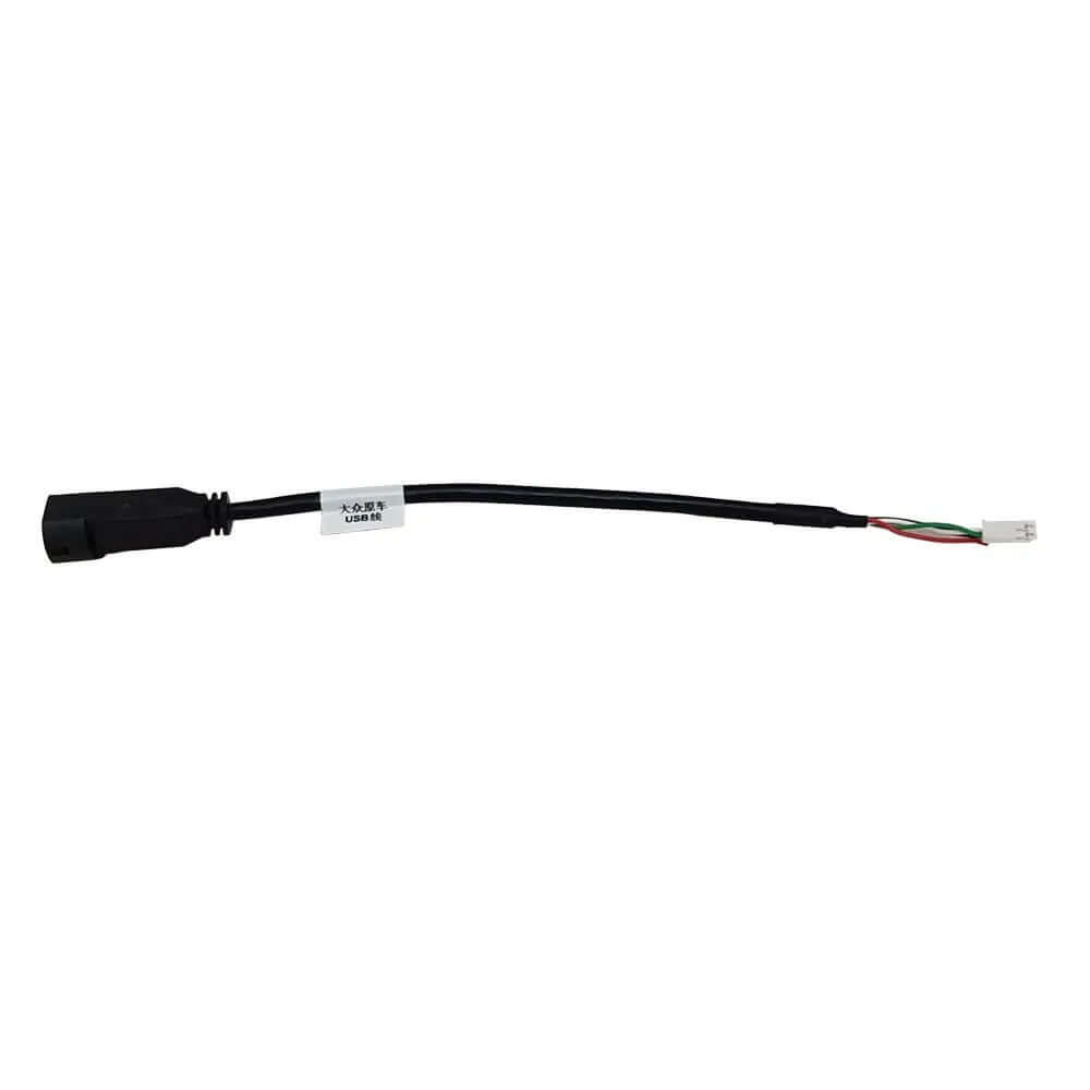 USB adapterski kabel – 4-pinski priključek za Volkswagen in Skoda za povezavo predvajalnika glasbe z avtomobilskim radiem.