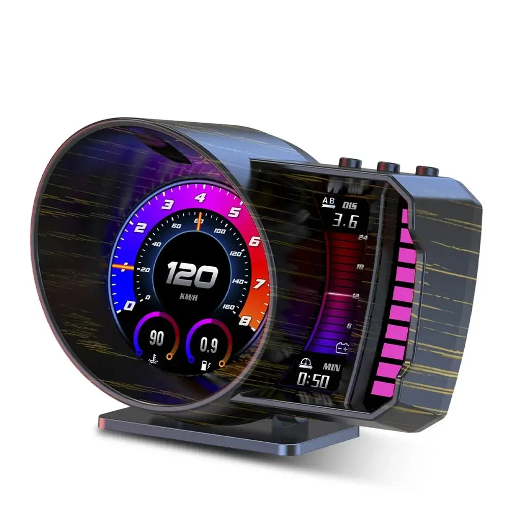 3,5" Head-Up Display (HUD) za avto – digitalni merilnik hitrosti z OBD2 
