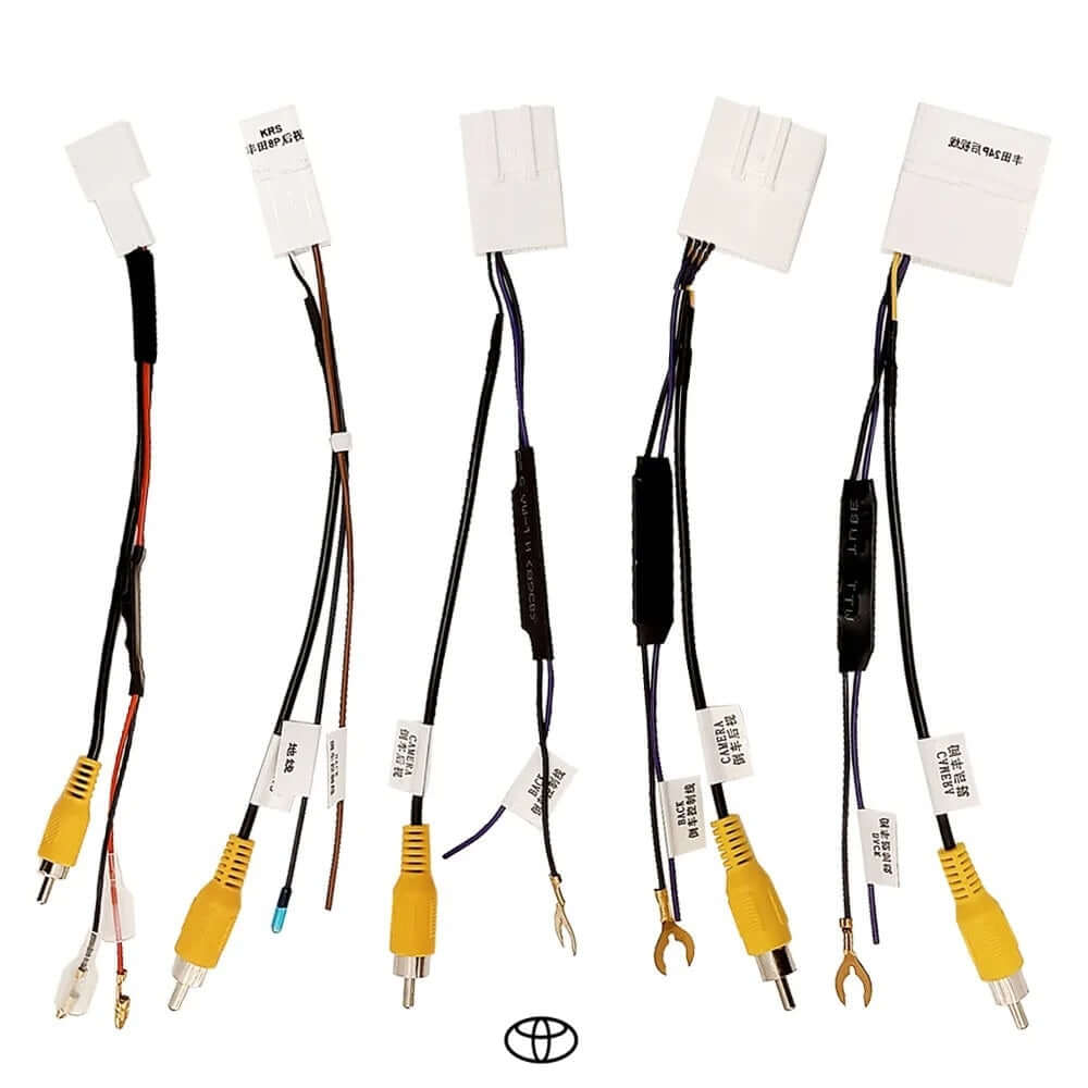 Adapterski kabel Toyota - Originalna vzvratna kamera na naknadno vgrajenem radiu – Carmediaeurope.com
