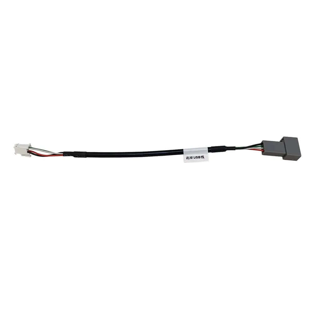USB adapterski kabel – 4-pinski priključek za Kia in Hyundai za povezavo z avtoradiem v vozilu.