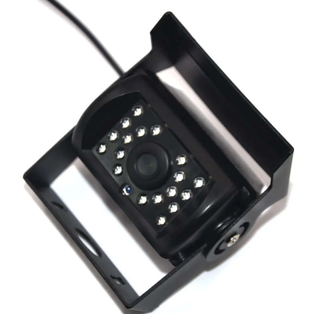 Univerzalna vzvratna kamera – PAL, 1200 TV-linij, 18 IR LED s kakovostno zasnovo in infrardečo osvetlitvijo.