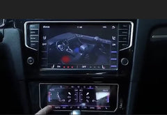 VW Golf 7 (2013–2020) – 6,9" digitalna klimatska upravljalna plošča z touch 