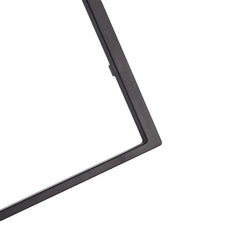 2 DIN vgradni okvir za avtoradio – univerzalni črni okvir 188 x 166 mm 
