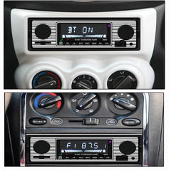1 DIN avtoradio z Bluetooth, USB in retro dizajnom – MP3 predvajalnik 