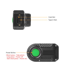 Motociklistična dashcam kamera IP66 – vodoodporen Full HD DVR 