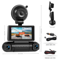 3" 2K avtokamera z 4 kamerami – IPS zaslon, G-senzor in DVR snemalnik 
