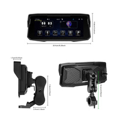 6,86-palčni zaslon za motor s CarPlay, Android Auto, AirPlay in TPMS 