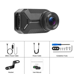 Motociklistična dashcam kamera IP66 – vodoodporen Full HD DVR 