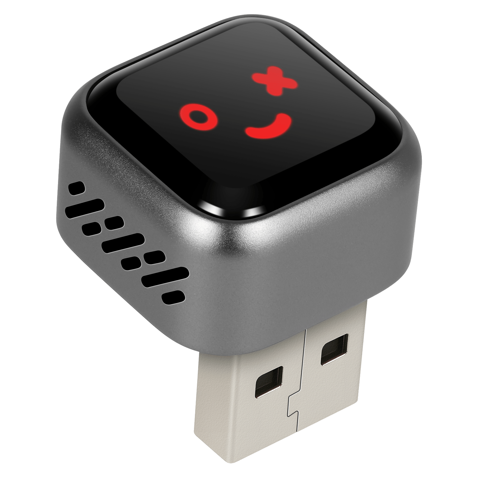 Mini brezžični adapter za CarPlay in Android Auto (5.8GHz – Plug & Play), ki se priključi na USB priključek.