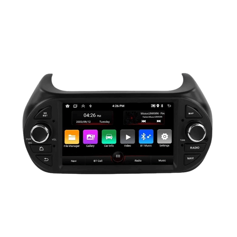 Citroën Nemo/Peugeot Bipper/Fiat Fiorino 08-17 - 7" radio z Apple CarPlay in Android Auto – Carmediaeurope.com