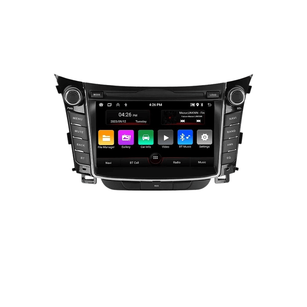 Hyundai I30 11-17 - 7" radio z Apple CarPlay in Android Auto – Carmediaeurope.com