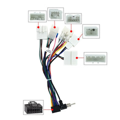 Radijski kabel za Toyota m. Canbus in org. fotoaparat