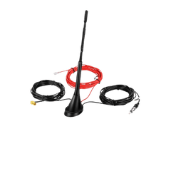 Avtomobilska antena – 29 cm, 5 metrov kabla, DAB/DAB+/FM/AM s prilagodljivo montažo in priključkom SMB.