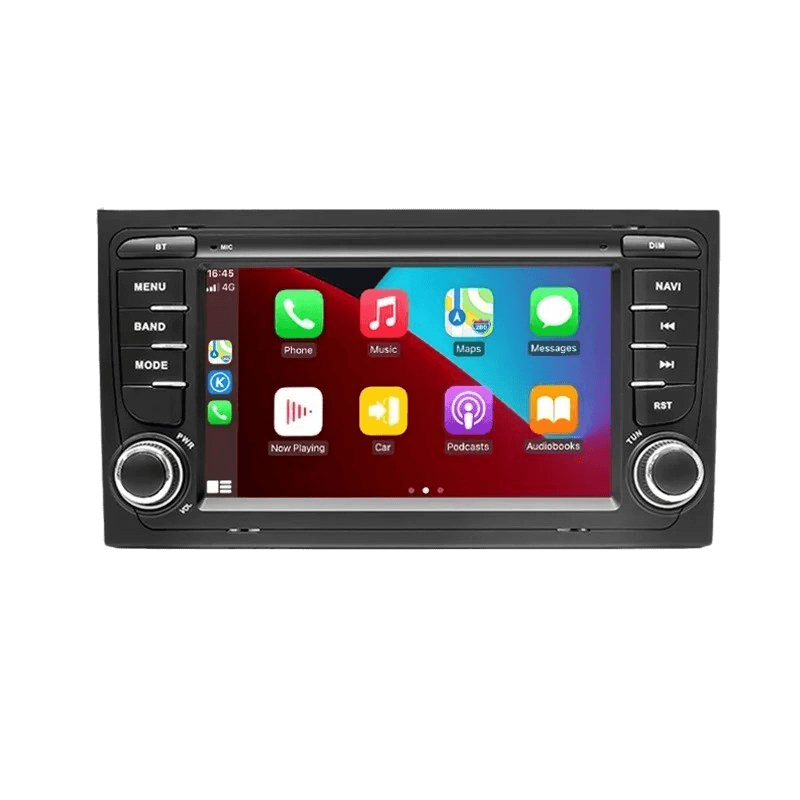 Audi A4 00-08 - 7" radio z Apple CarPlay in Android Auto (dizajn 1) – Carmediaeurope.com